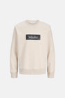 Sweat col O - beige