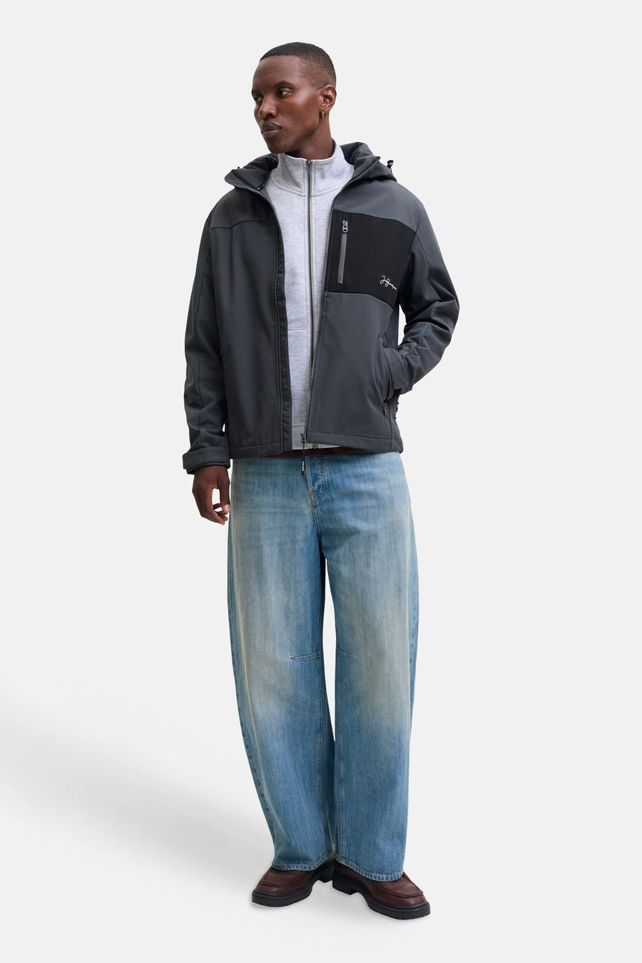 Veste courte gris - CORE BY JACK & JONES