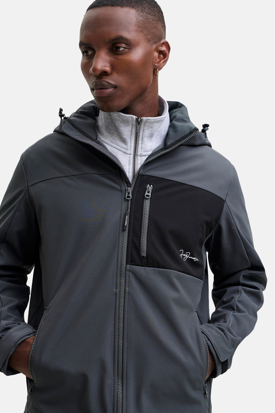 Veste courte gris - CORE BY JACK & JONES