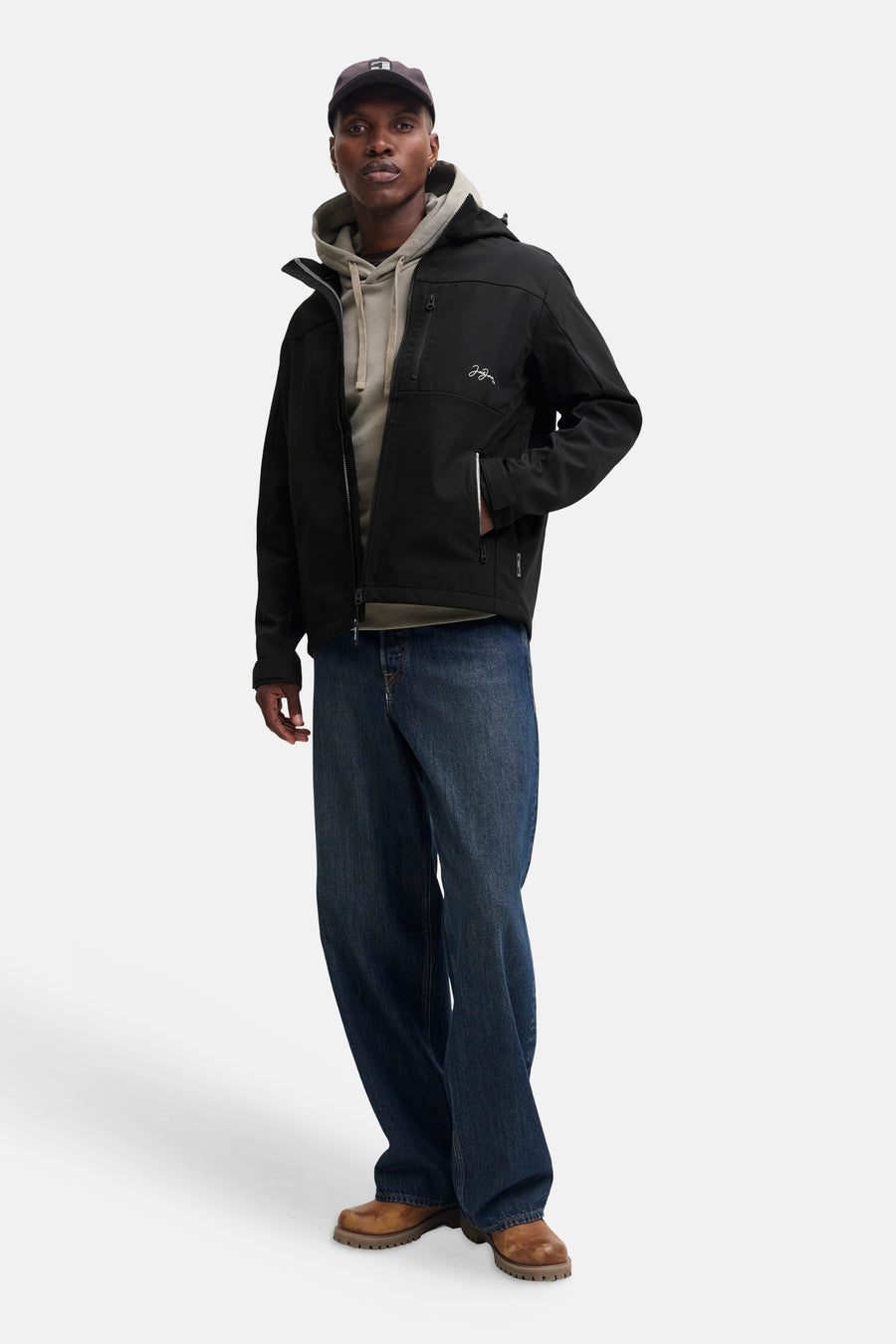 Veste courte noir - CORE BY JACK & JONES