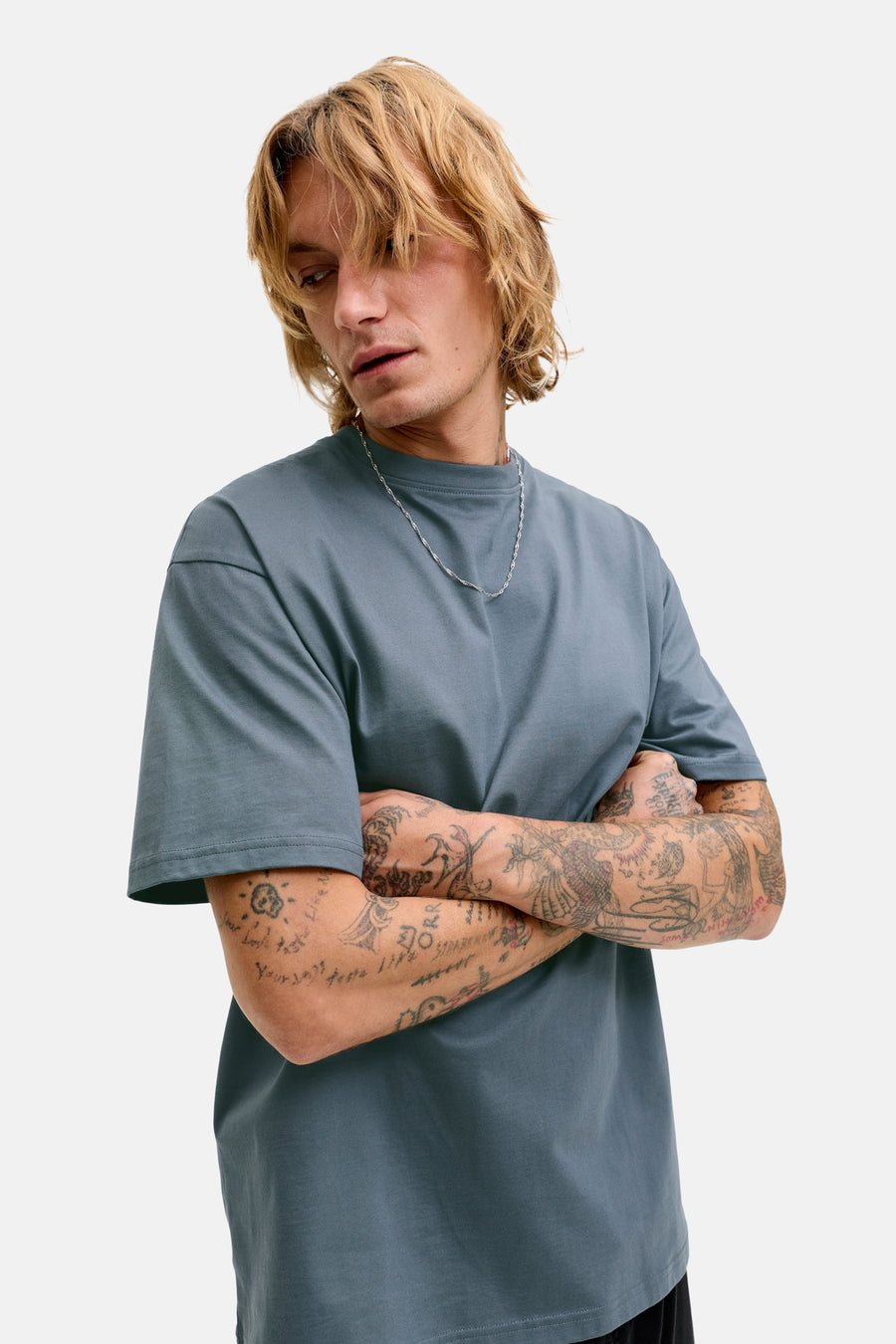 T-shirt à manches courtes - gris