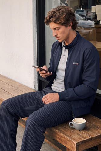 Veste courte bleu - ORIGINALS BY JACK & JONES
