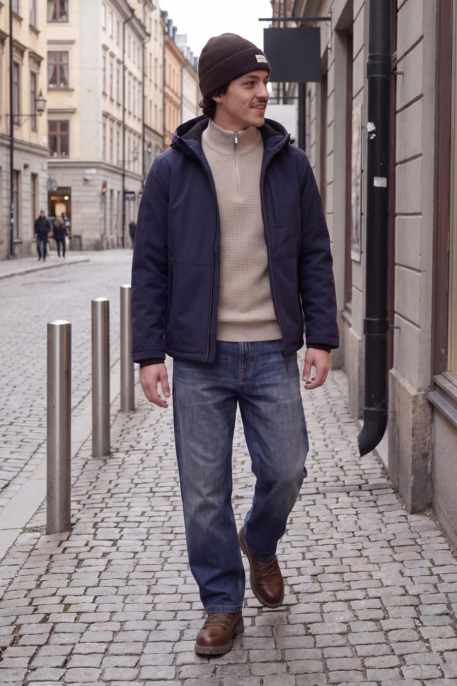 Veste courte bleu - ORIGINALS BY JACK & JONES