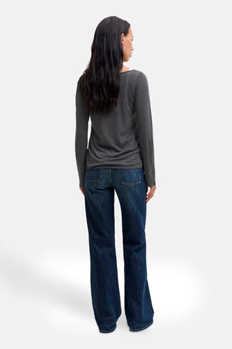 Pull col O gris - JJXX