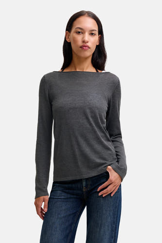 Pull col O gris - JJXX