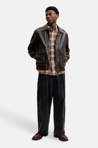 Chemise (manches longues) brun - ORIGINALS BY JACK & JONES