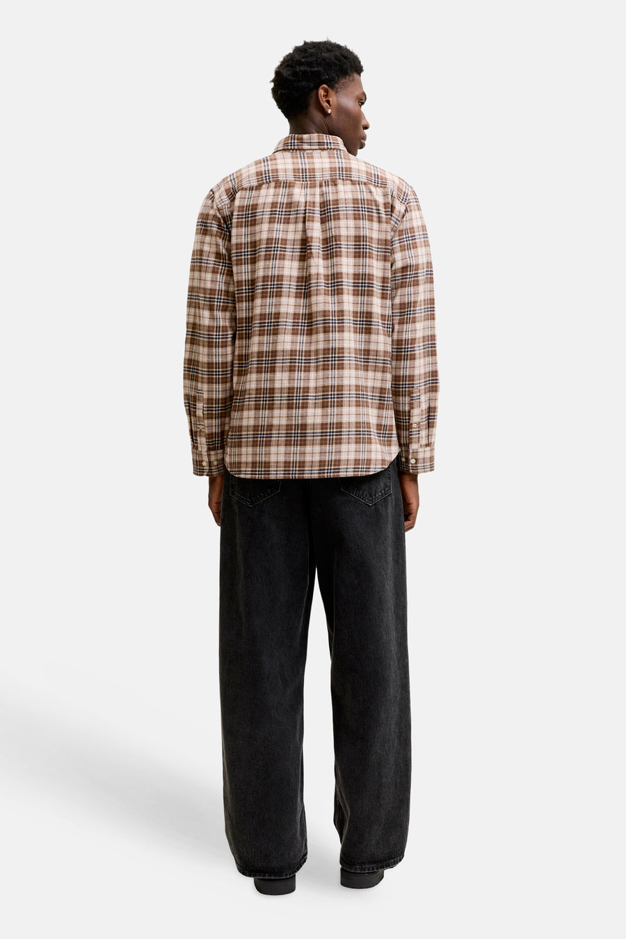 Chemise (manches longues) brun - ORIGINALS BY JACK & JONES