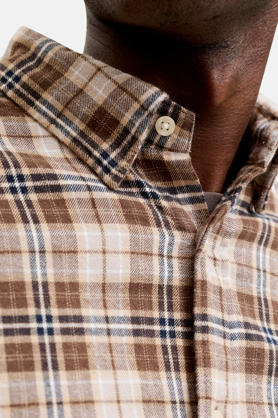 Chemise (manches longues) brun - ORIGINALS BY JACK & JONES