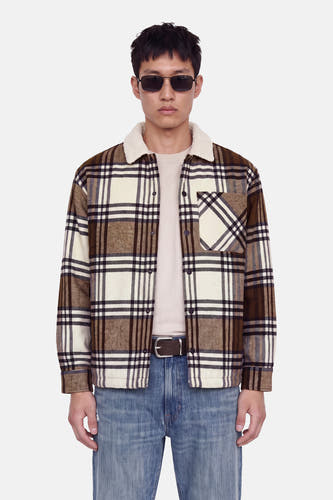 Chemise brun - ORIGINALS BY JACK & JONES