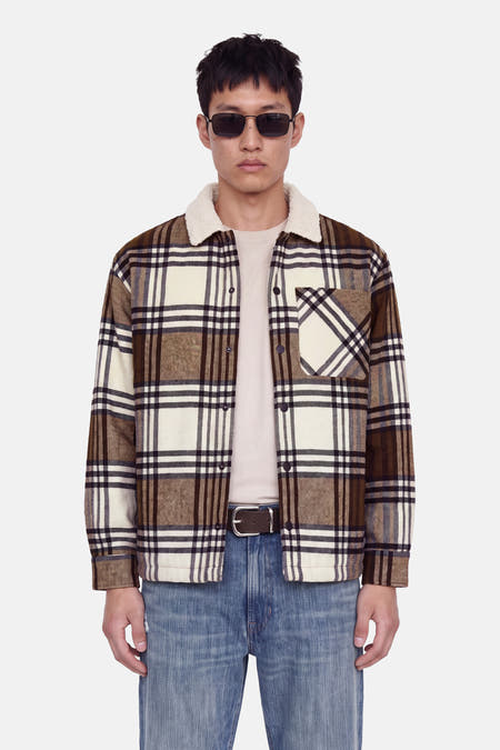 Chemise brun - ORIGINALS BY JACK & JONES