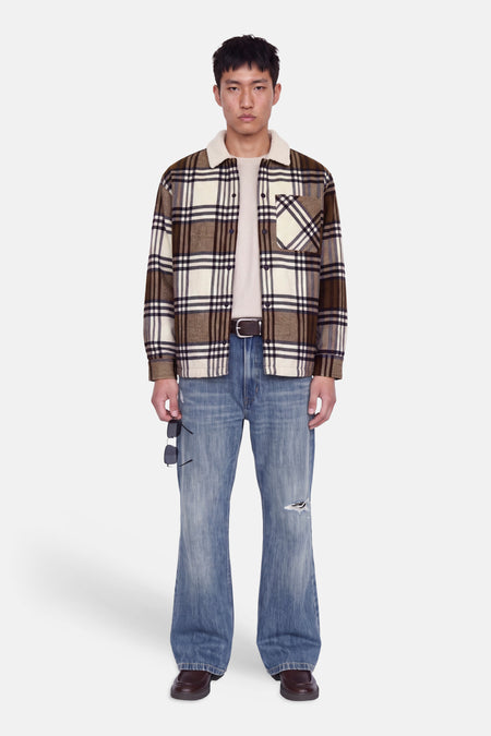 Chemise brun - ORIGINALS BY JACK & JONES