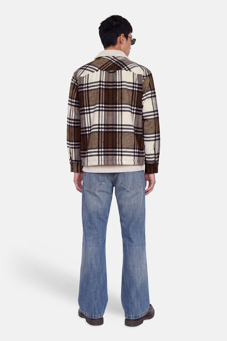 Chemise brun - ORIGINALS BY JACK & JONES