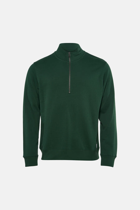Sweat col O - vert