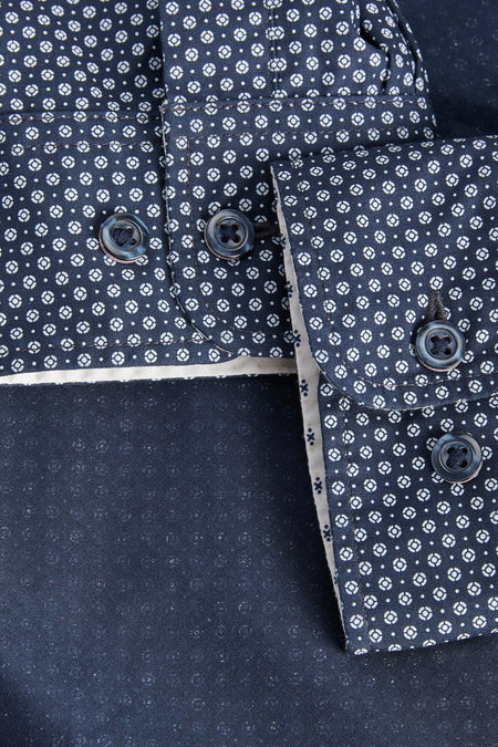 Chemise à manches longues - bleu