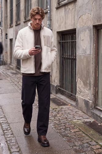 Veste courte - écru