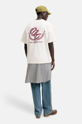 T-shirt (manches courtes) Écru - ORIGINALS BY JACK & JONES