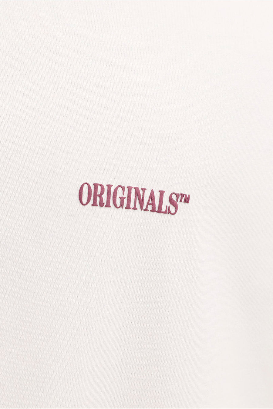 T-shirt (manches courtes) Écru - ORIGINALS BY JACK & JONES