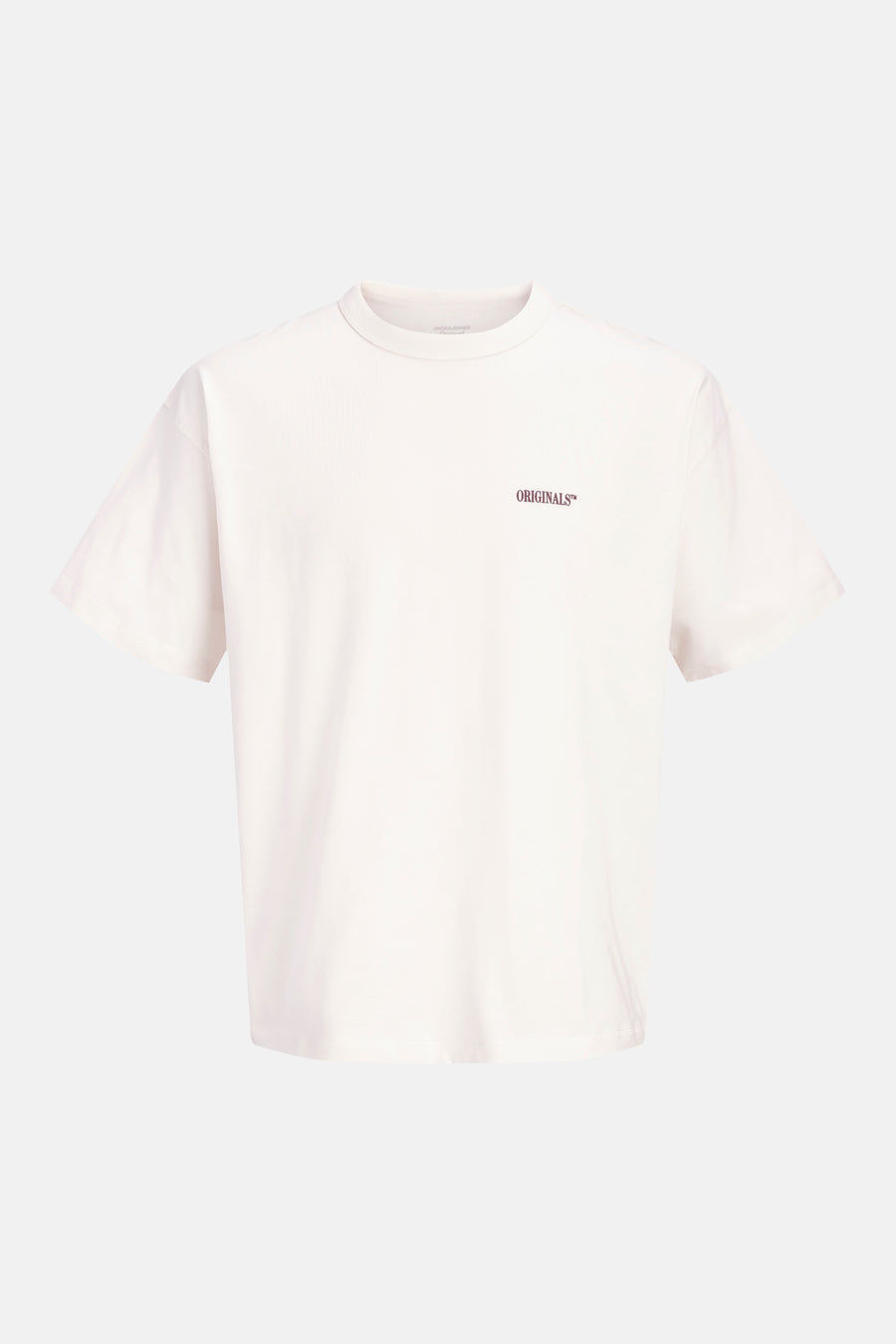 T-shirt (manches courtes) Écru - ORIGINALS BY JACK & JONES