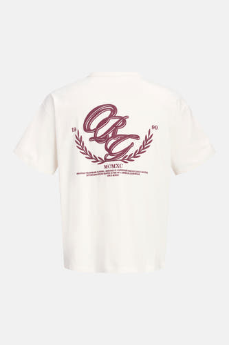 T-shirt (manches courtes) Écru - ORIGINALS BY JACK & JONES