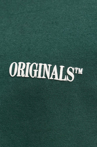 T-shirt (manches courtes) vert - ORIGINALS BY JACK & JONES