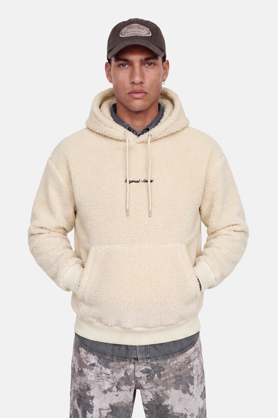 Fleece beige - ORIGINALS BY JACK & JONES