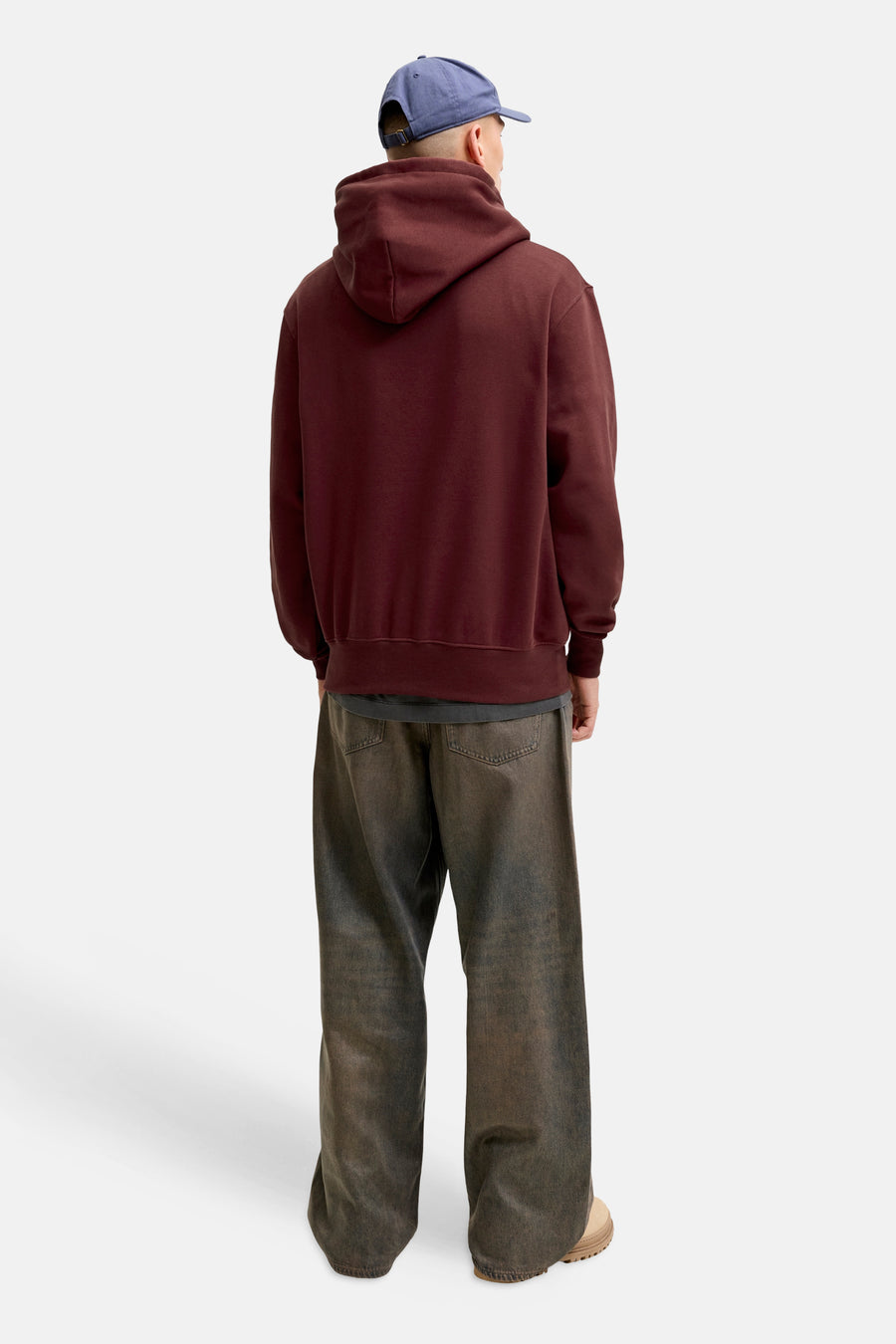 Sweat à capuche rouge - ORIGINALS BY JACK & JONES