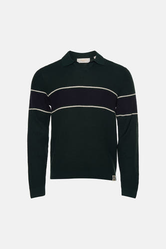 Pull col V - multicolore
