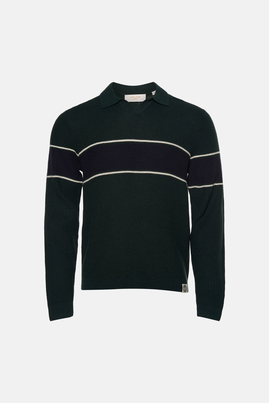 Pull col V - multicolore