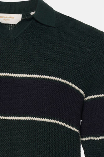 Pull col V - multicolore