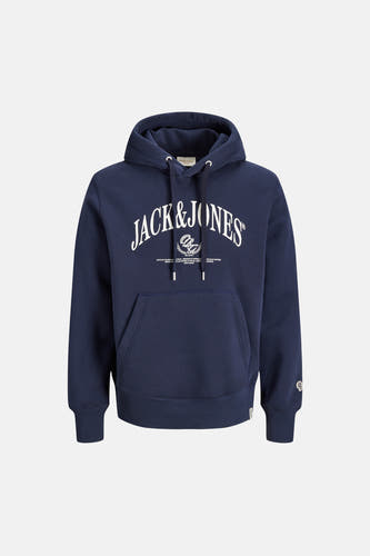 Sweat à capuche bleu - ORIGINALS BY JACK & JONES