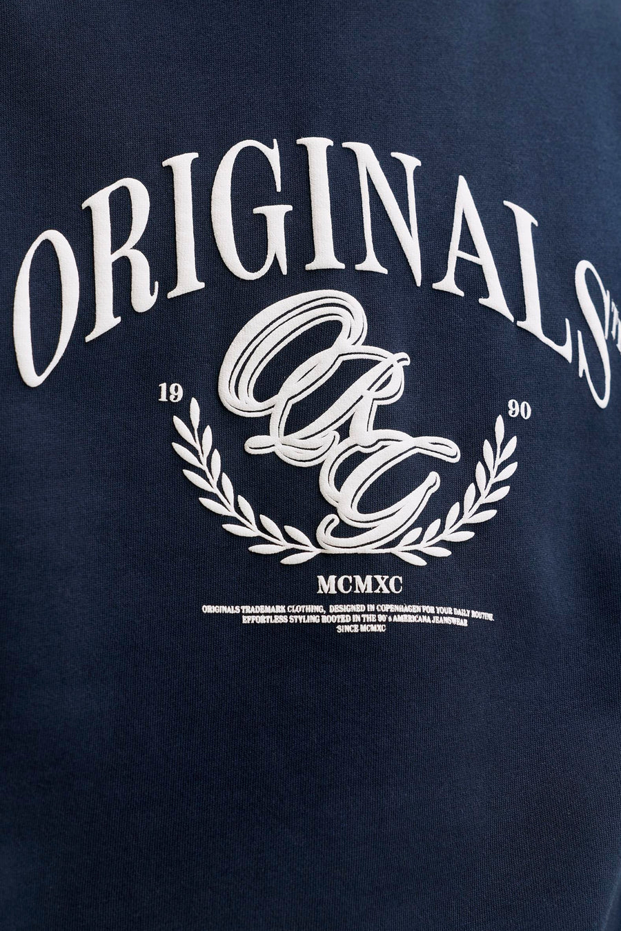 Sweat col O bleu - ORIGINALS BY JACK & JONES