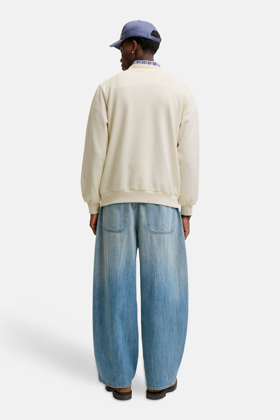 Sweat col O blanc - ORIGINALS BY JACK & JONES