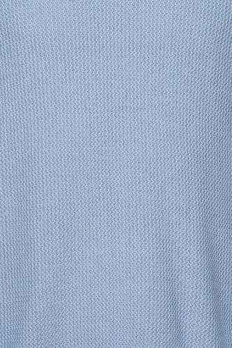 Pull col O - bleu