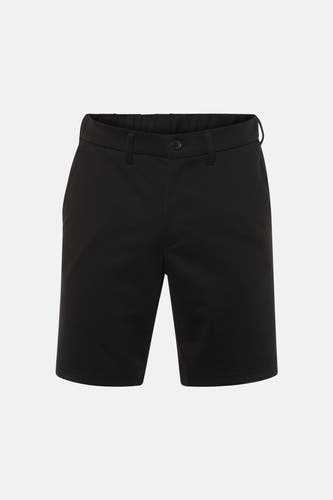 Short noir de JACK & JONES JEANS INTELLIGENCE, avec taille élastique et poches arrière.