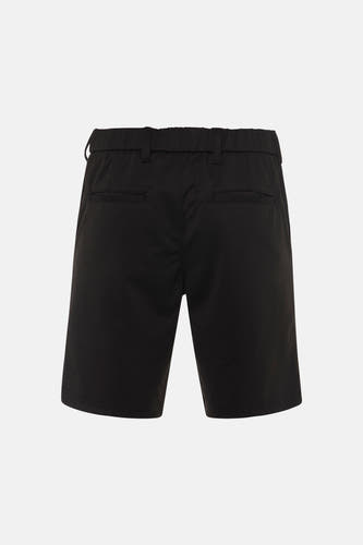 Zwarte short van JACK & JONES JEANS INTELLIGENCE, met elastische tailleband en achterzakken.