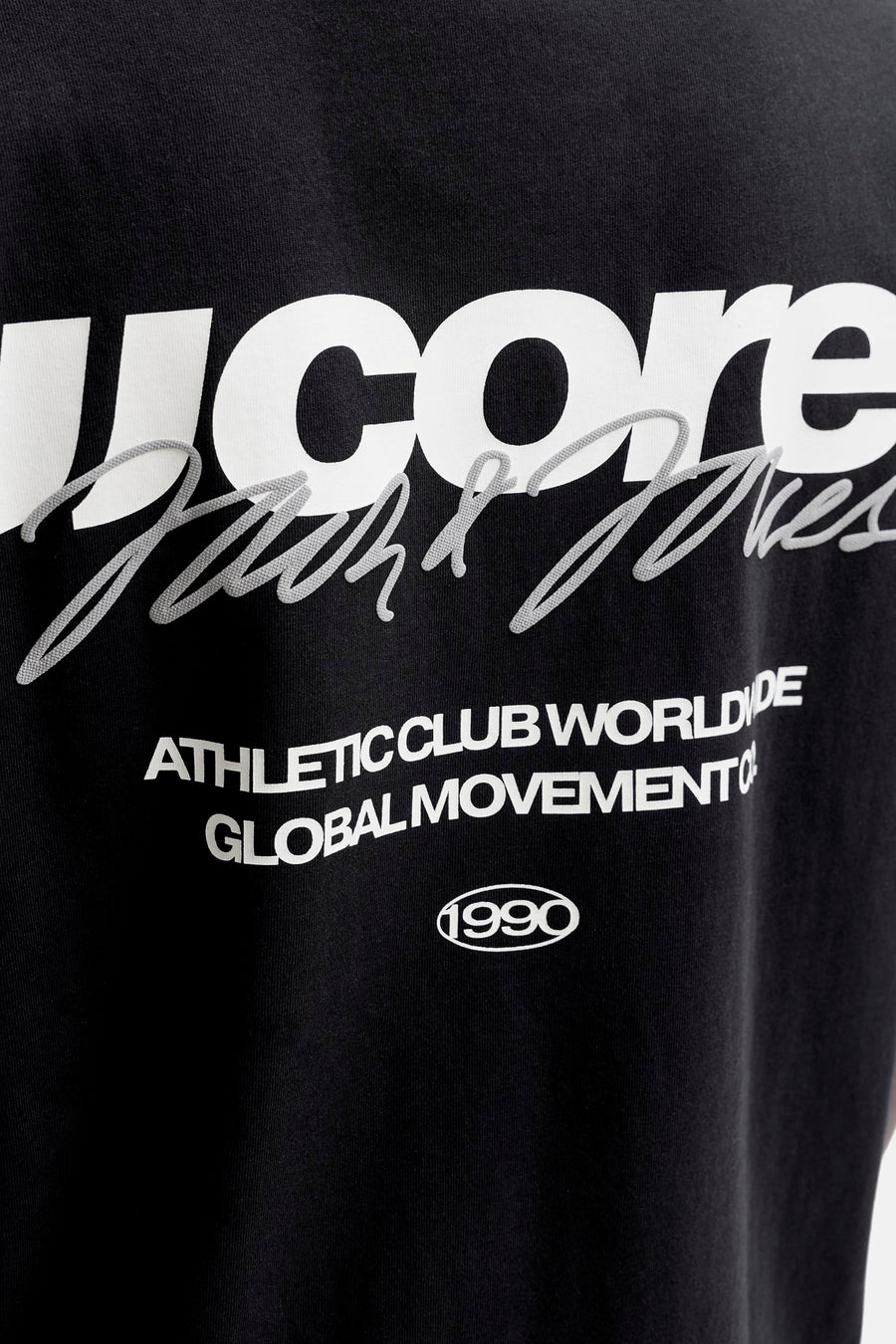 T-shirt (manches courtes) noir - CORE BY JACK & JONES