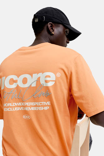 T-shirt (manches courtes) orange - CORE BY JACK & JONES