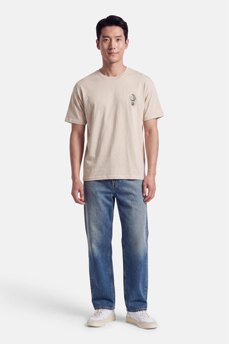 T-shirt (manches courtes) beige - CORE BY JACK & JONES