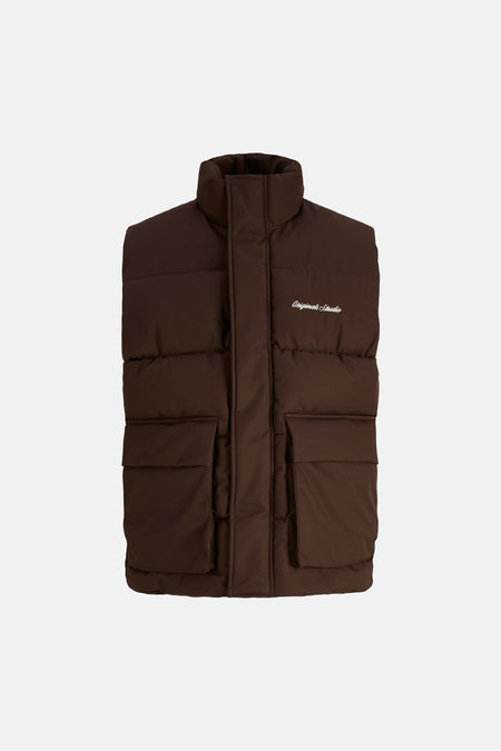 Bodywarmer brun - ORIGINALS BY JACK & JONES