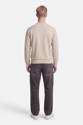 Sweat col O - écru