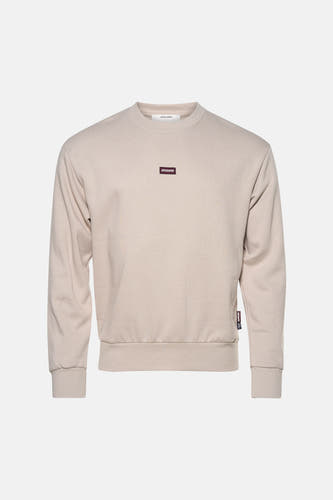 Sweat col O - écru
