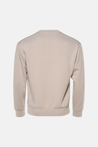Sweat col O - écru