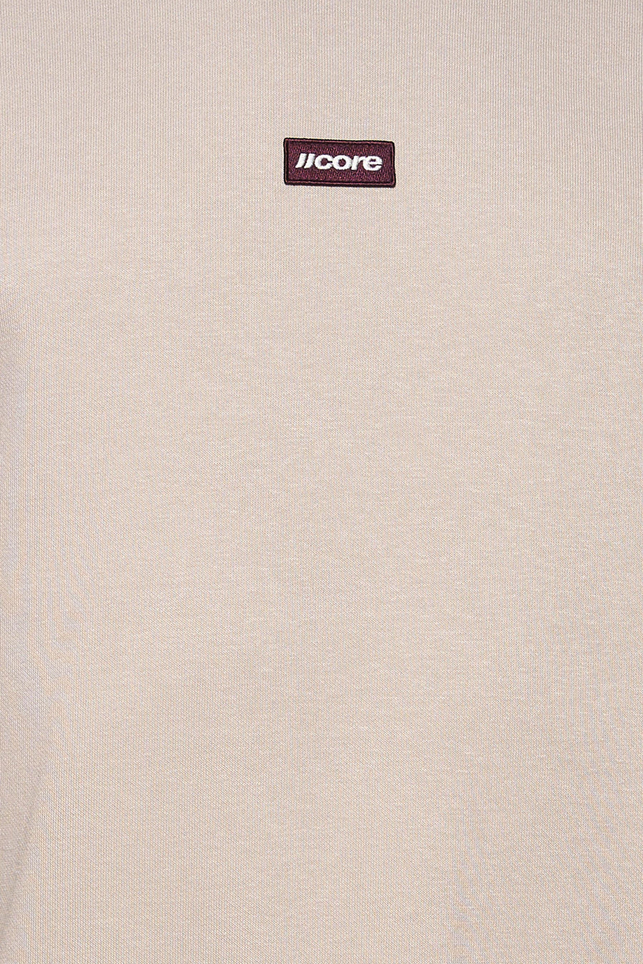 Sweat col O - écru