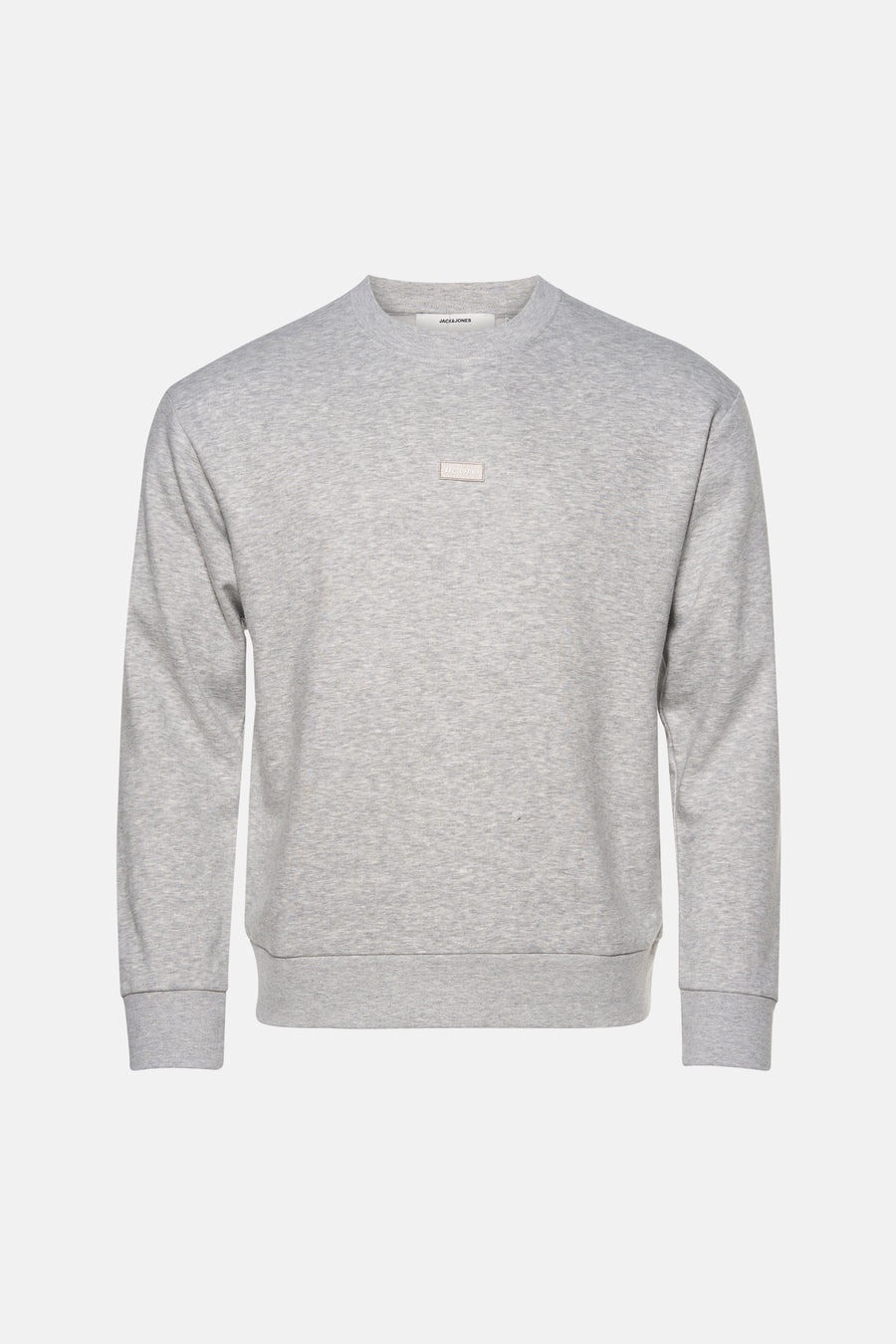 Sweat col O - gris
