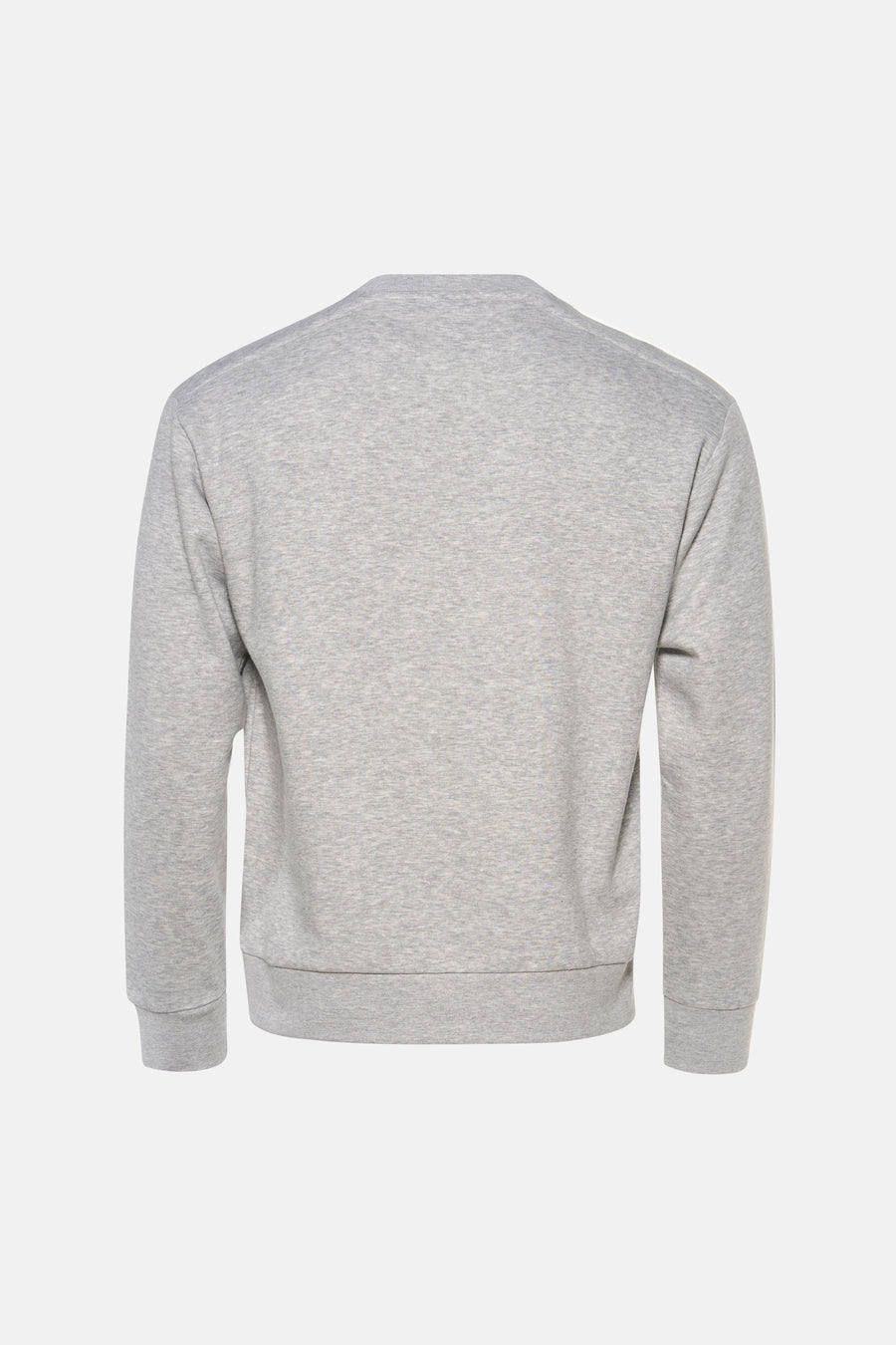 Sweat col O - gris