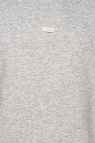 Sweat col O - gris