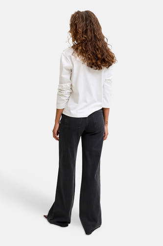 Jeans flared dark grey denim - JJXX