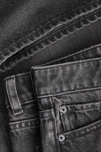 Jeans wide dark grey denim - JJXX