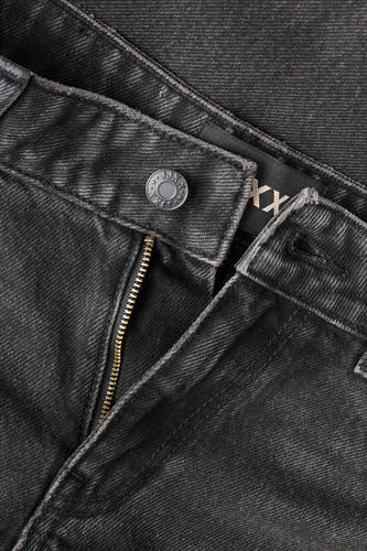 Jeans wide dark grey denim - JJXX