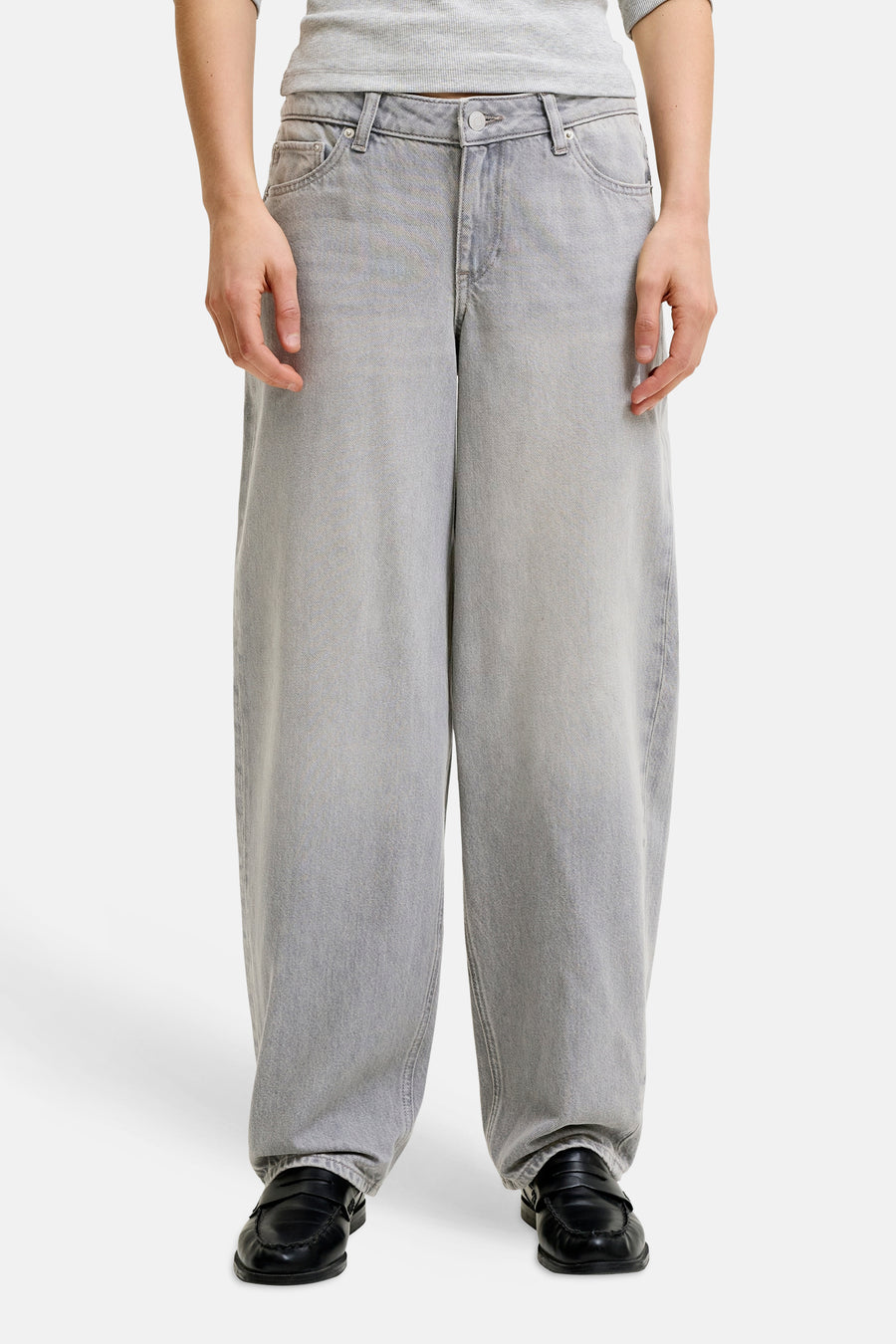 Jeans coupe spécial light grey denim - JJXX